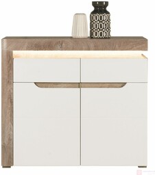 Komoda IRMA IM-3 Dąb + biały