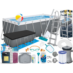 Basen Bestway 412x201x122 Ogrodowy Stelażowy 56456 19w1