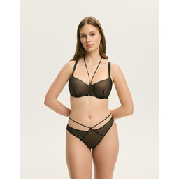 Biustonosz usztywniany Brittany Esotiq czarny 70G