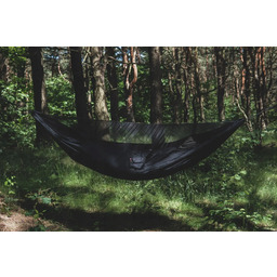 Hamak Lekki TigerWood Ważka V2 Czarny z Moskitierą