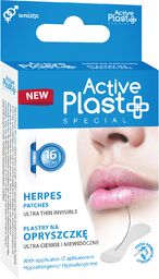 ActivePlast, plastry na opryszczkę, 15 mm, 16 sztuk