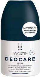 Iwostin Deocare Men Antyperspirant roll-on 72H, 50 ml