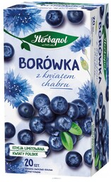 Herbapol - Borówka z kwiatem chabru - Limitowana