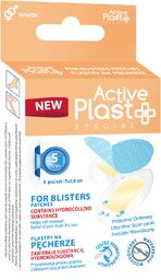 ActivePlast Special, hydrokoloidowe plastry na pęcherze, mix, 5