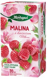 Herbapol - Malina z kwiatem róży 20tb -