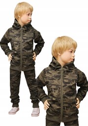 Dres Komplet Dresy Moro zamek roz 128