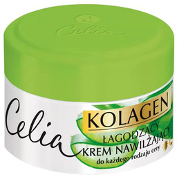 CELIA Kolagen Łagodzący krem nawilżający do twarzy