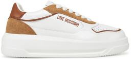Sneakersy LOVE MOSCHINO JA15515G0MIAO10B Biały