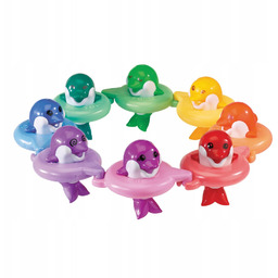 Tomy muzyczne delfinki kąpielowe E6528