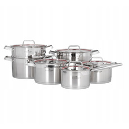 Zestaw garnków Zwieger Klassiker Indukcja Stal nierdzewna 11