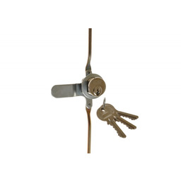 Zamek kasetkowy bębenkowy LOB ZKT-31 zabierak prosty