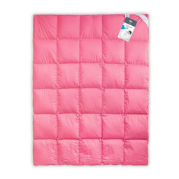Kołdra pierze 200x220 całoroczna 2700g różowa AMZ