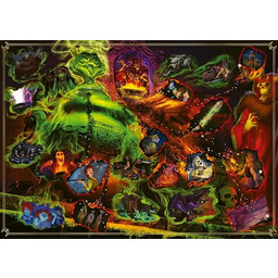 Puzzle 2D 1000 elementów: Villainous. Rogaty Król