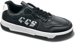 Sneakersy marki Cavalli Class model CM8802. Kolor Czarny,