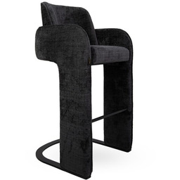 MaMaison krzesło barowe BORA czarne