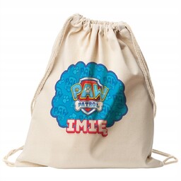 Plecak bawełniany Z Imieniem Psi Patrol Dla Dzieci