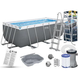 Basen Bestway 412x201x122 Ogrodowy Stelażowy 56456