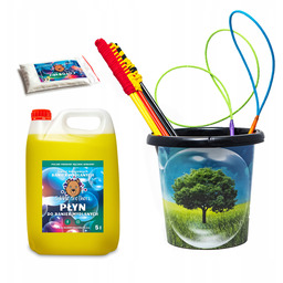 Zestaw do Baniek Mydlanych dla Dzieci Płyn Bańki