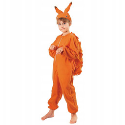 Strój Kombinezon Wiewiórka 134/140 9-10 lat Las Dziupla