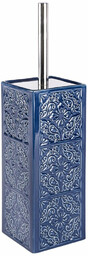 WENKO Pojemnik na szczotkę CORDOBA DARK BLUE +