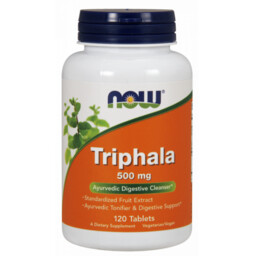 NOW FOODS Owoce Triphala 500 mg (120 tabl.)