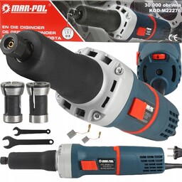 Szlifierka Prosta Trzpieniowa Frezarka Palcowa Regul.obroty Frez Trzpień