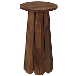 Stolik Okrągły boczny Will 30cm orzech