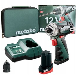 Metabo Wiertarko-wkrętarka 12V Powermaxx 1x2Ah Futerał