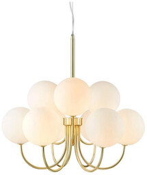 Markslöjd - Bianco 9 Lampa Wisząca Gold/White