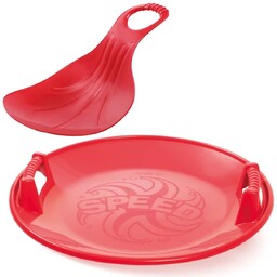 Sanki talerz zjazdowy SPEED + ślizg KID2 Jabłuszko