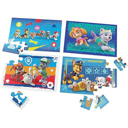 Puzzle progresivo Madera Patrulla Canina Psi Patrol 12-16-20-24pzs