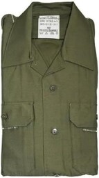 Bundeswehr koszula polowa, oliwkowa, z długim rękawem