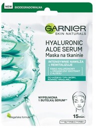 GARNIER_Skin Naturals Hyaluronic Aloe Serum maska intensywnie nawilżająca