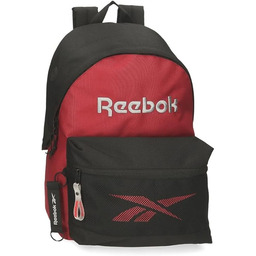 Reebok Portland Plecak szkolny Czarny 31x44x17,5 cms Poliester