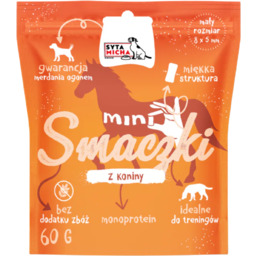 Syta Micha MINI smaczki z koniny 60g