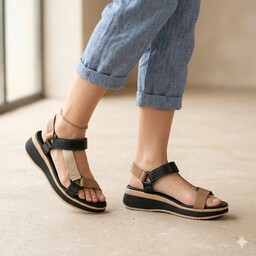Sandały Oh my Sandals 5940/Negro/Combi Czarne lico