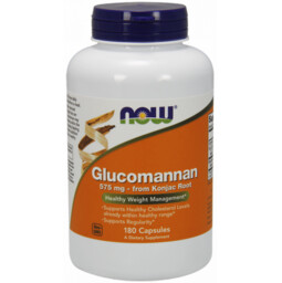 NOW FOODS Glucomannan (Glukomannan) 575 mg - Konjac