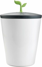 Chef''n 401-420-120 EcoCrock pojemnik na kompost czarno-biały 3,3
