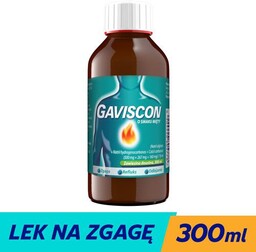 Gaviscon o smaku mięty, 300ml -> Odbiór