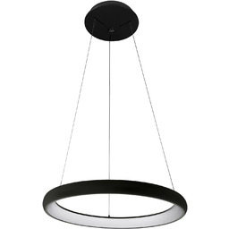 Italux Alessia 5280-840RP-BK-4 lampa wisząca czarna LED 40W