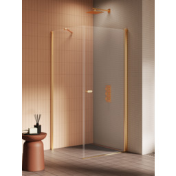 New Trendy New Soleo Gold Brushed kabina kwadratowa