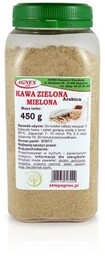 Kawa zielona mielona 450g