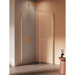 New Trendy New Soleo Gold Brushed kabina kwadratowa