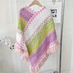 PONCHO Ponczo KOWBOJSKIE pocahontas Narzuta Western tkane Boho