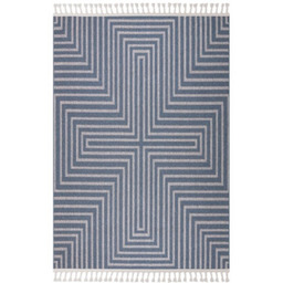 Dywan Jardin 2275 120 x 170 cm biało-granatowy
