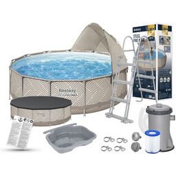 Basen Bestway 396x107 Ogrodowy Stelażowy 561FY