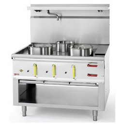 Diamond Kuchnia Wok gazowa z 3 palnikami