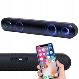 Głośnik Soundbar Bluetooth 2x 5W Fm Led Gembird