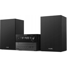 Wieża audio Philips TAM3505M2/12 Czarna, Dab+, Bass Reflect