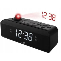 Radio Budzik Jvc Ra-E211Bb Zegar Fm Timer Zegar